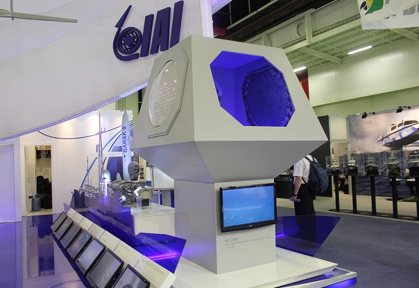 Radar tân tiến trên tàu hộ vệ tên lửa Sa’ar 6 của Israel

